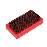 Ｓｉｍｈｏａ スノーボード用馬毛ブラシ メンテナンス スキーワックスブラシ シングルおよびダブルボードワックス除去クリーニングブロンズブラシ 暗号化ブラシ スノーボード スキー チューンナップ用品