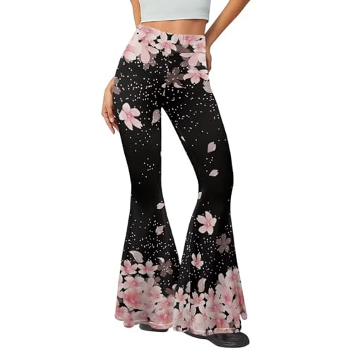 YEXIATODO Womens Flare Leggings Flare Sweatpants Women Butt Lift Yoga Pants2