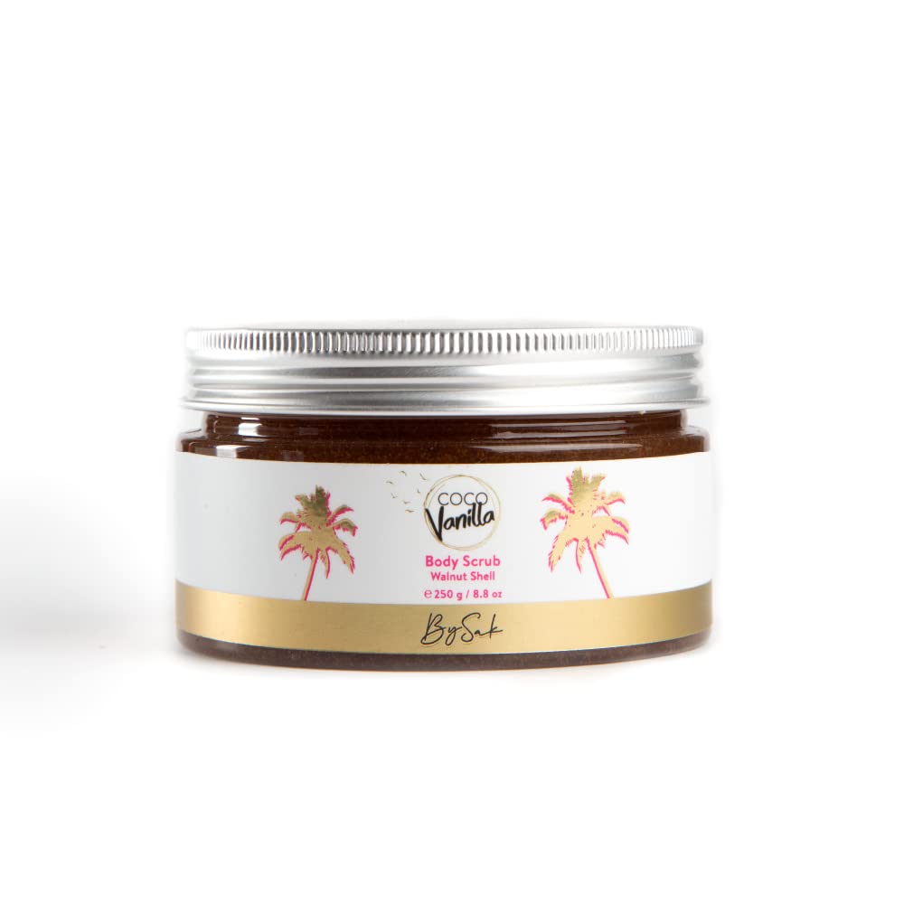 BySak Coco Vanilla Body Scrub | Walnut Scrub | Exfoliating Scrub for Tan removal, Skin Brightening & Deep Moisturization | 250gm-image-47