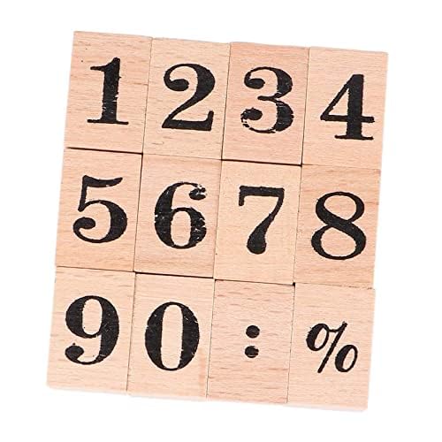 kreni Wooden Rubber 12 Pcs Stamp Numbers 0 to 9 Wood Stamps | Decorative & Vintage Week Stamps for Journaling, Card Making, DIY, Craft & Scrapbooking (Numbers) (B0CBXMCYZG) Amazon Price History, Amazon Price Tracker