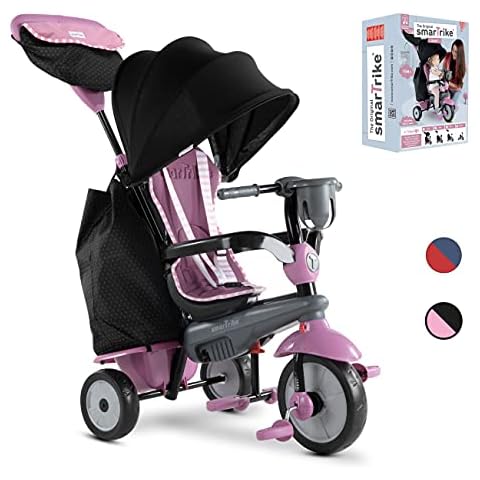 smarTrike 6502202 Baby Dreirad, Pink Grey Cover