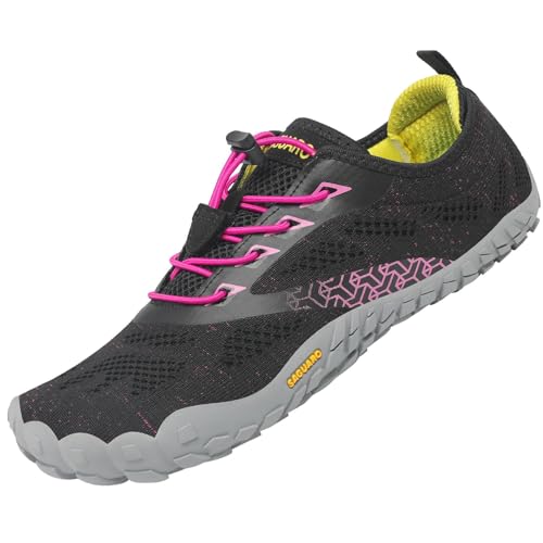 SAGUARO Chaussures Minimalistes de Barefoot Homme Shoes de Trail Femme Five Fingers