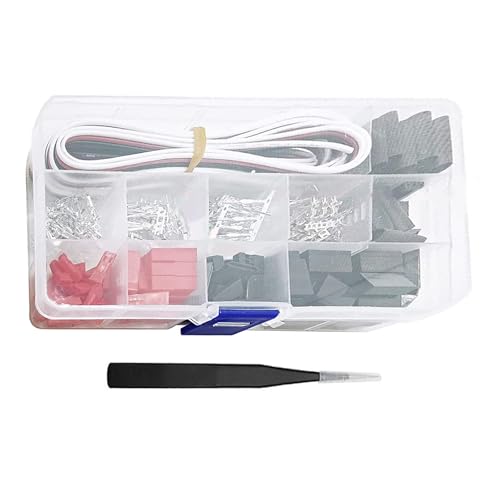 Chenxi Studio - Lot de 400 connecteurs professionnels pour installation facile, mise à niveau du boîtier pour intégration de circuit stable, installation rapide, connecteurs électriques