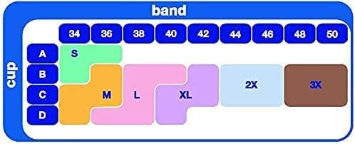 Hanes Womens Wireless T-Shirt Bra, Comfy Support Lightweight Lounge Bra, Convertible Straps - Image 7