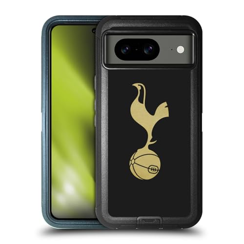 Étui Tottenham Hotspur pour Google Pixel 8 Coque Antichoc Noire et Or