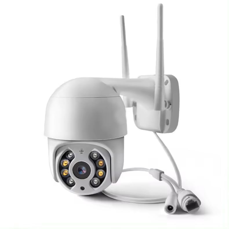 Panoramic Full HD1080P Wi-Fi IP66 PTZ V380 PRO Camera Pan Tilt Surveillance Camera, Two Way Audio/Motion Detection/Best Light Vision/Waterproof CCTV Camera Support Upto 128G SD (B0D9YTD36G) Amazon Price History, Amazon Price Tracker