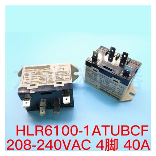Relé HLR6100-1ATUBCF 208-240VAC 40A soluciona fallos de arranque en motores monofásicos 3