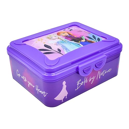 El Mejor Listado de Fun kids , listamos los 10 mejores. 43 Fun Kids 1685-774 Contenedor Rectangular para Alimentos con Diseño Disney Frozen Anna & Elsa, Recipiente Box Lunch para Almacenar: Sándwiches, Snacks o Fruta, Color Morado