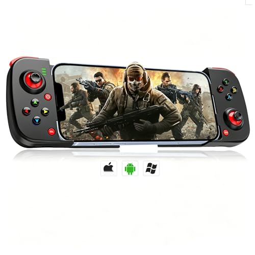 arVin Wireless Gaming Controller for iPhone/iPad/iOS/Android/Samsung/PC Gamepad Joystick with Back...