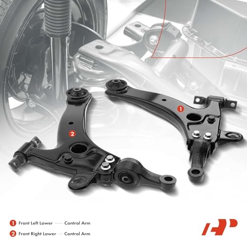 A-Premium 2 x Front Lower Control Arm, with Bushing by A-Premium - Image 2