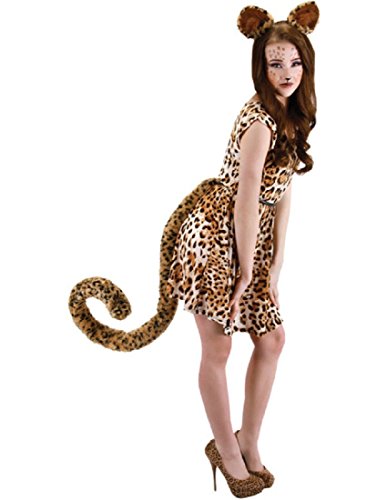 elope Deluxe Oversized Leopard Tail