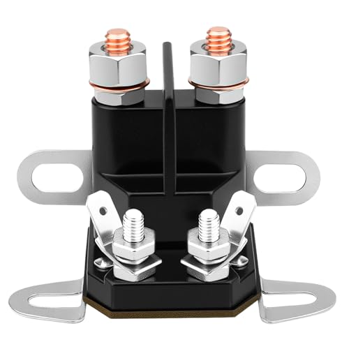 Tecreddy 146154 145673 Starter Solenoid 12V for Craftsman LT1000 Poulan 532145673 Husqvarna 532146154 AYP 109081X Lawn Mower