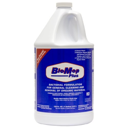 BioMop Plus Floor & Drain Cleaner, 1 Gallon by American Bio-Systems