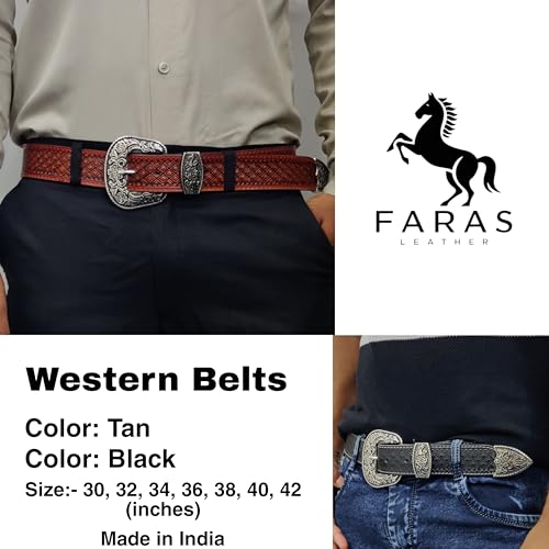 Generic Men's Black Leather Casual Every Day Jeans Belts, Men Leather Belt2