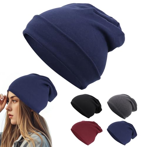 AN-WATTY Gorro Hombre, Gorro Mujer, Turbantes para Mujer, Gorro para Dormir, Gorro Running Hombre, Pañuelos Cabeza Mujer, Gorro Dormir, Gorras Mujer y Hombre per Primavera, Autunno e Inverno
