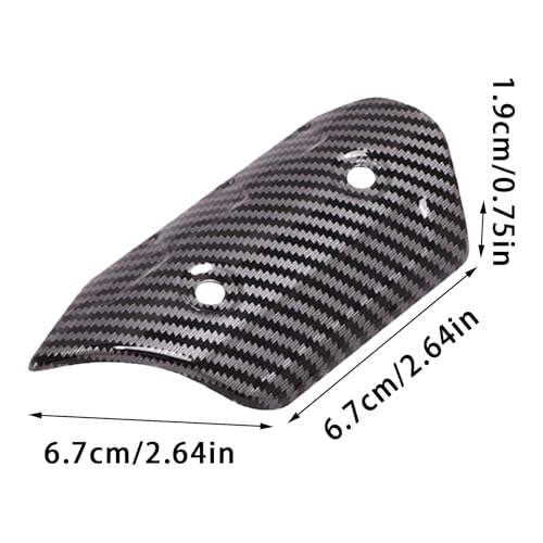 Cubierta protectora para escape de motocicleta ideal para rutas y viajes 5