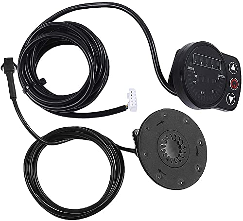 Zyxu Electric Bike Conversion Kit, 36V/48V 350W 16" 20" 24" 26" 28" 700C E-Bike Conversion Kit Kt-900S Conversion Waterproof Kit Bike Hub Motor Conversion Kit,48V350W/Front Wheel,16” #TOP2