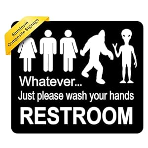Work House Signs Bigfoot Alien-Schild 7216