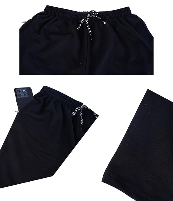 Image of QUIXEL Men's 100% Cotton Shorts Sporty Trendy Regular Daily Use Shorts