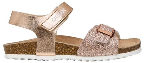 Geox Mädchen J Adriel Girl C Sandalen, 0bnew Rose Gold, 31 EU