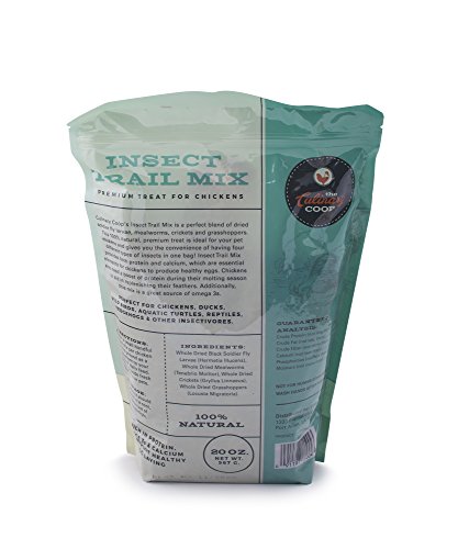 Culinary Coop Premium Chicken Treats - Dried Insect Trail Mix, 20Oz #TOP1