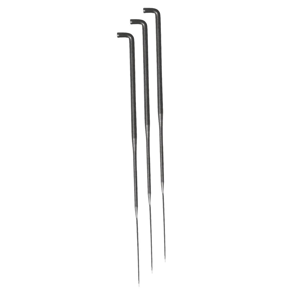 Rayher Set of Seven Felting Needles for Needle Felting Tool, Refill Pack for Needle Punch Tool, Pack of 7 Felting Needles, Length 78mm, 5322800