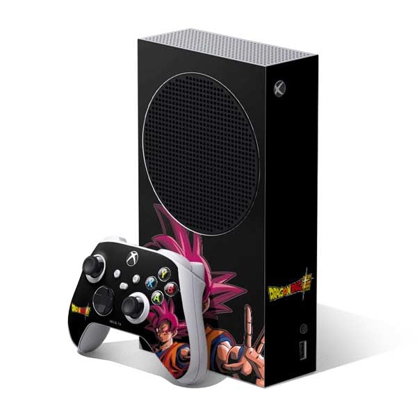 Skinit Decal Gaming Skin Compatible with Xbox Series S Bundle - Officially Licensed Dragon Ball Super Vegeta Design