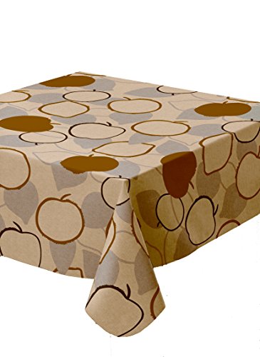 Mantel antimanchas Loira 100% algodón con protección de resina y Teflón de Dupont(R) - 140X250 - Beige