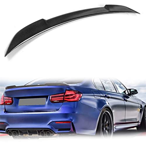 Becquet lèvre de coffre carbone BMW F30 330i 340i extension aile F80 M3 arrière