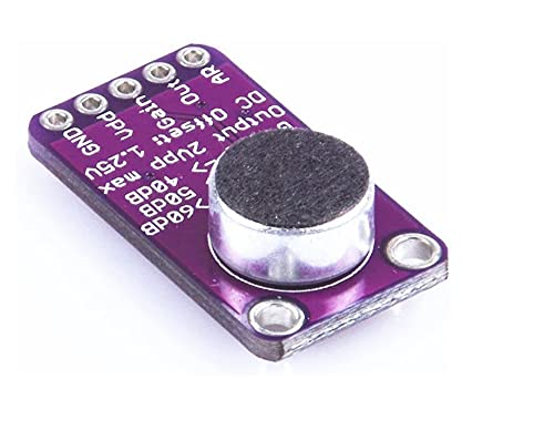 Fasizi 2pcs MAX9814 Electret MIC Microphone Amplifier Module Auto Gain Control for Arduino - Image 3