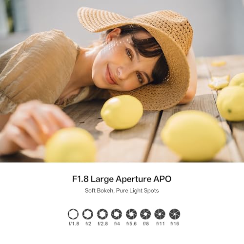 Image of VILTROX 55mm f /1.8 FE Full Frame Large Aperture Auto Focus Prime Lens Compatible with Sony E-Mount Cameras A7IV A7RIV A7SIII A7III A7RIII A9 A1 FX3 A7RV A7CR A7CII A93 ZVE1 ZV-E10 FX30