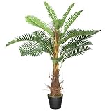 TOUCHE DE VERDURE : Ce palmier artificiel vert est idéal pour apporter une ambiance végétale à votre intérieur.