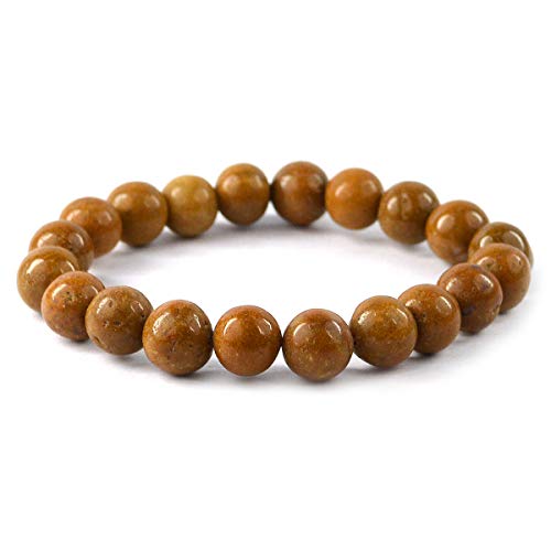 Image of Reiki Crystal Products Natural Crystal Stone Bracelet 8 mm Round Beads for Men & Women | Gemstone Jewellery Bracelet | Reiki Charged | Multiple Stone Variants Available