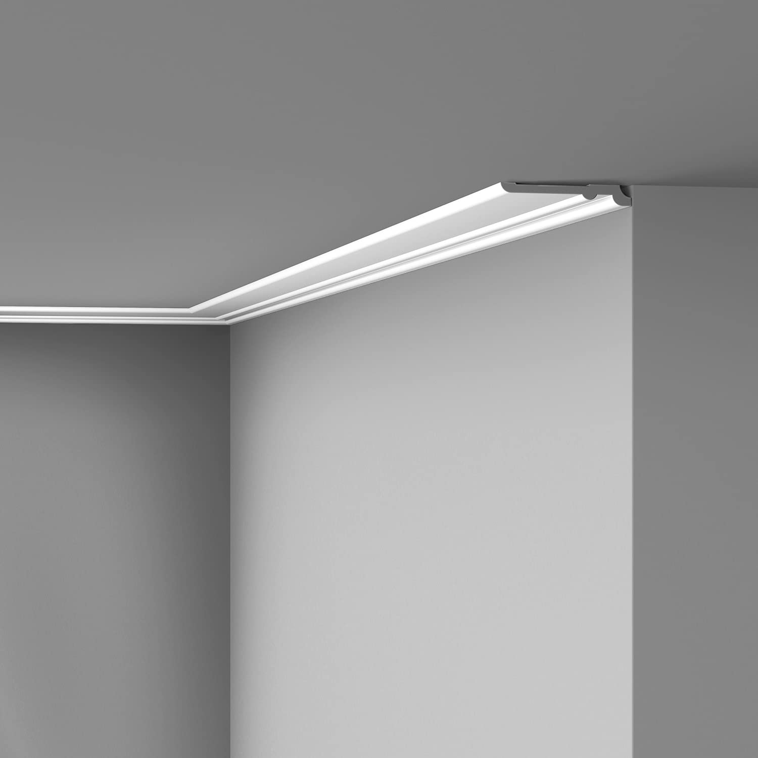FD21 WALLSTYL Plinthe - 12 pièces (24 m) - 130 x 20 x 2000 mm - NOËL & MARQUET - une marque de NMC - Polystyrène haute densité