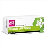 Cetirizin AbZ 10 mg Filmtabletten: Zur Behandlung von allergischen Symptomen wie Heuschnupfen und chronischer Nesselsucht, 20 Filmtabletten