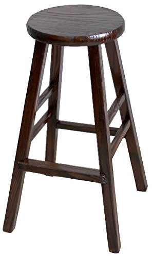 ハイスツール　新品　ブラウン色 Amazon.co.jp: 木製ハイスツール ブラウン H72cm 【MO-21】 : ホーム
