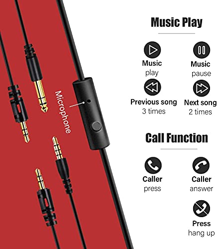 OneOdio Hoofdtelefoon over het oor met kabel, gesloten studio, hifi-hoofdtelefoon met Share-poort voor e-drum, piano… - Image 7