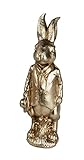diese wundervolle zeitlose Hasen Deko Skulptur ist ein toller Blickfang nicht nur für die Oster Dekoration, sondern ganzjährig im Garten,auf der Terrasse oder im gesamten Wohnbereich,