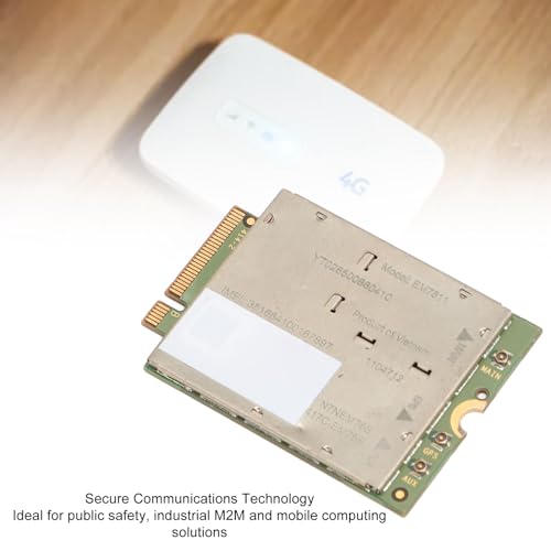 Cryfokt 4G Module for Wireless, 600Mbps Download 150Mbps Upload LTE Cat12 Module with NGFF M.2 Interface, for Laptop Worldwide Communication miniatura 3