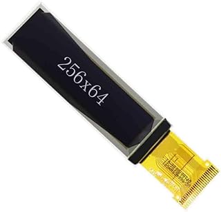 2.08 inch OLED display screen LCD screen 256 x 64 with grey scale adjustment SPI interface IIC