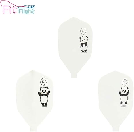 Amazon D Craft Fit Flight パンダ シェイプ ホワイト ダーツフライト フライト プロテクター 通販