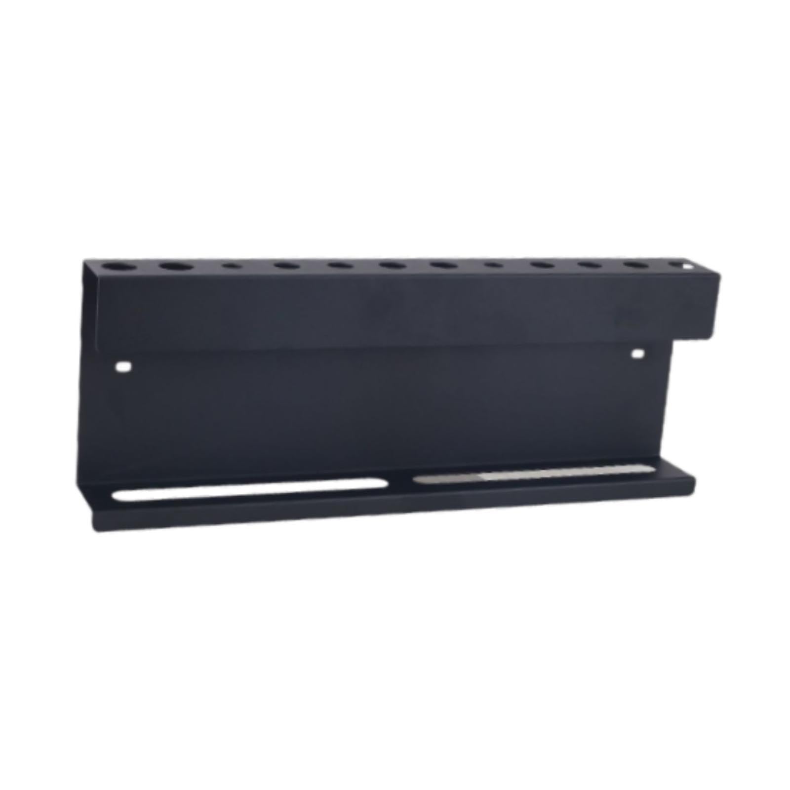 Schwarzer Halter für 12 Autopflege Pinsel