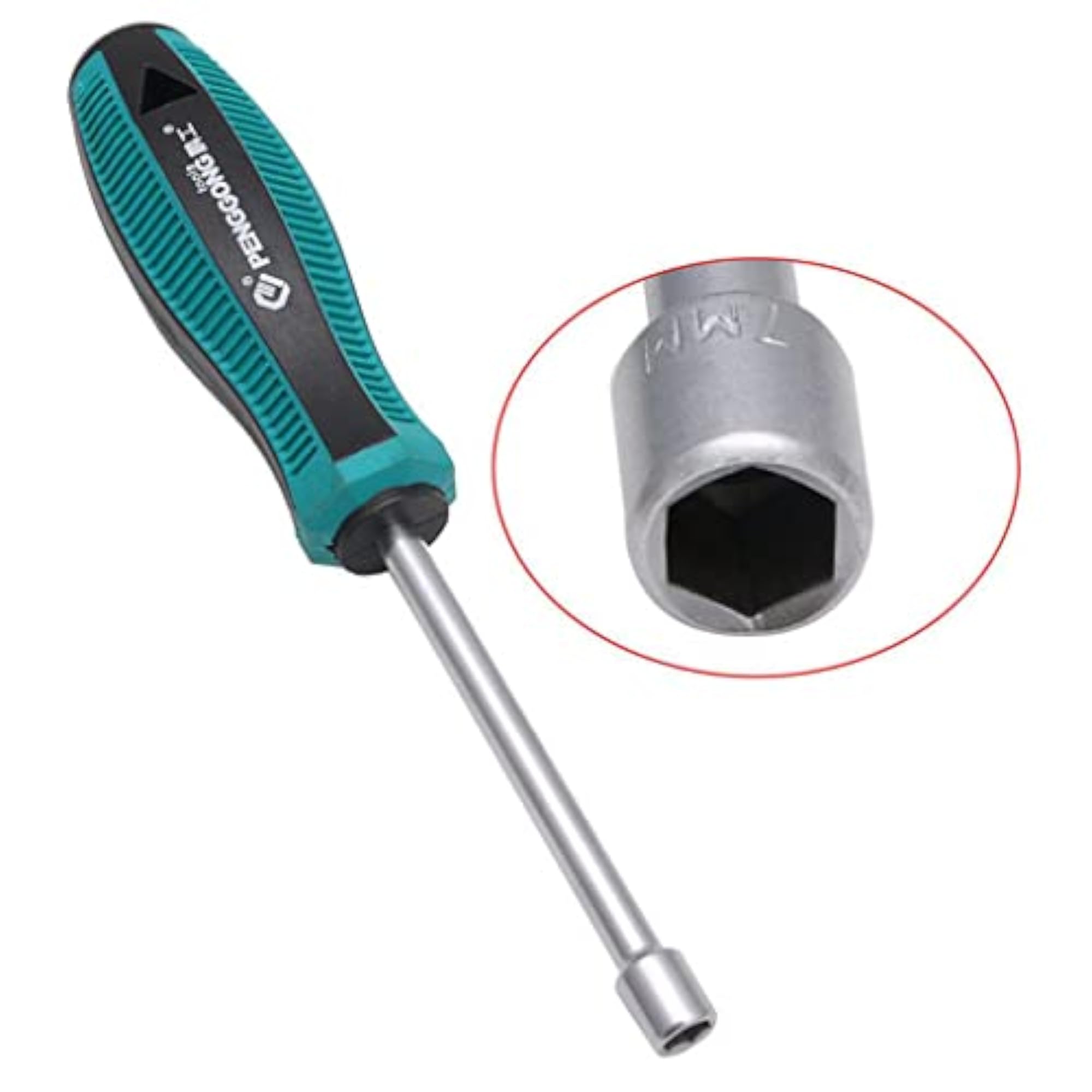 7.0mm Metal Socket Driver Wrench Screwdriver Hex Nut Key