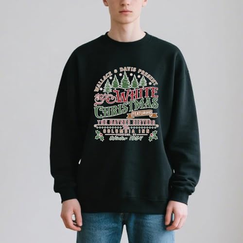 A Whites Christmas Sweatshirt Christmas Tree Sweatshirt3
