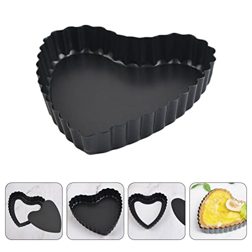 Angoily Heart Springform Pan Heart Shape Mini Bakeware Cake Pan Non- Stick Cheesecake Pan Mould With Drop Bottom Bake Tools #TOP2