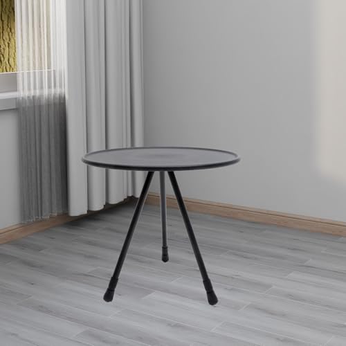 Table pliante de camping réglable noire compacte et légère pour extérieur - 8