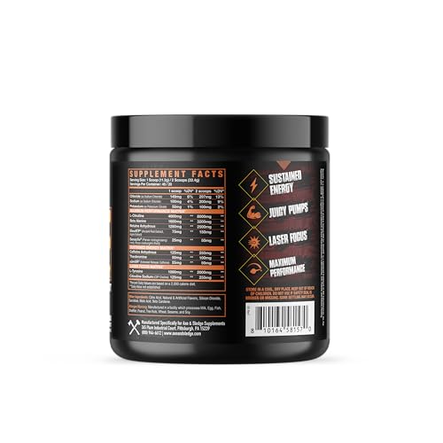 Image of Axe & Sledge Intake Pre-Workout, 20 /40 Servings (Sour Peach Rings)