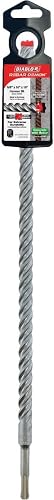 Diablo Rebar Demon SDS-Plus 4-Cutter Full Carbide Head Hammer Drill Bit - 5/8" Diameter, 18" Length, 16" Working Length - DMAPL4240