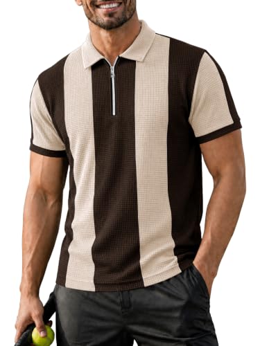 Image of EYEBOGLER Premium Textured Self-Design Half Sleeve Collar Polo T-Shirt for Men || Packs Also Available