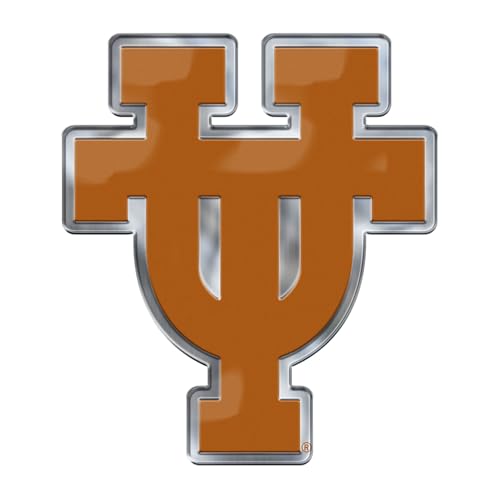 FANMATS NCAA Texas Longhorns Embossed Color Metal Emblem